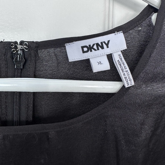 DKNY Women's Black Blouse - Picture 2 of 7